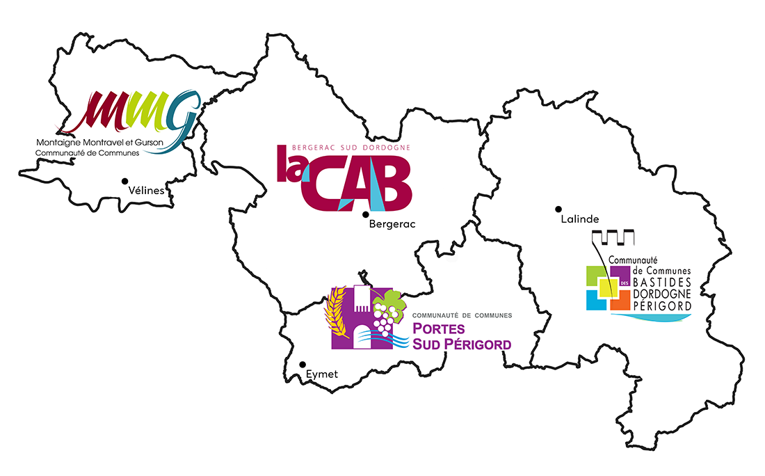 Carte Grand Bergeracois