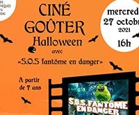 Médiathèque de Lamonzie-Saint-Martin : Ciné Gouter Halloween