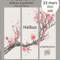 Ateliers arbres à poèmes "haïkus"