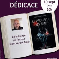 LECTURE-DÉDICACE : Du roman policier "le précipice des âmes" en présence de l'auteur Jack-Laurent Amar.